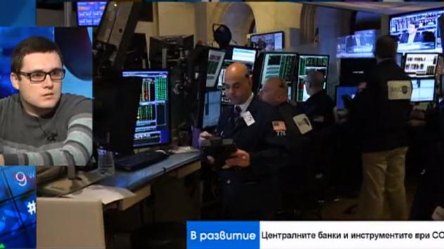 Петър Петров, наблюдател на ФЕД и ЕЦБ. Снимка: Bloomberg TV Bulgaria 