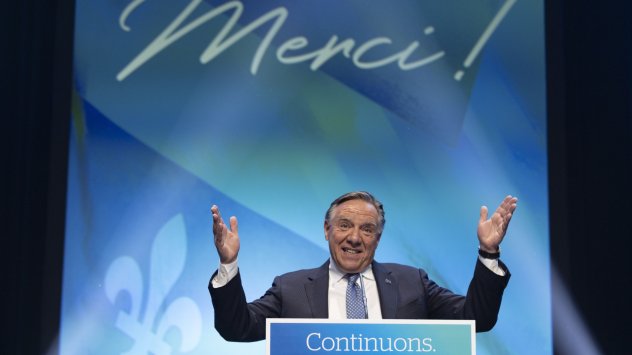 Премиерът на канадската провинция Квебек Франсоа Лего спечели още един