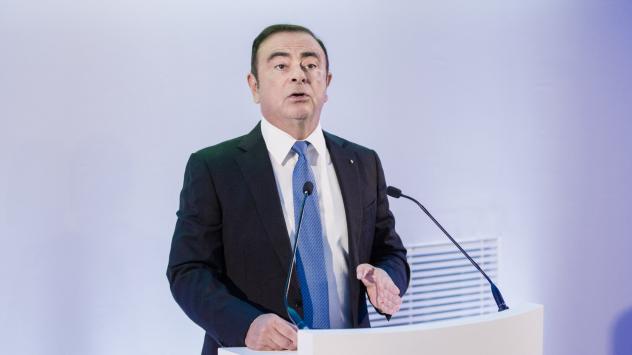 Карлос Гон, президент на Renault. Снимка: Marlene Awaad/Bloomberg