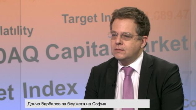 Дончо Барбалов, заместник-кмет на София. снимка: Bloomberg TV Bulgaria