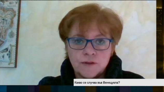 Д-р Анета де ла Мар-Икономова, преподавател в Университета в Богота. Снимка: Bloomberg TV Bulgaria 