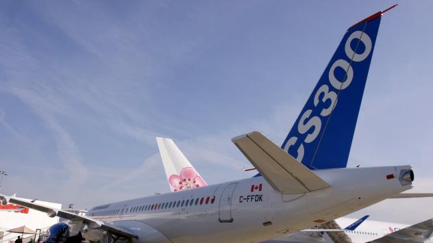 Bombardier SC300 на Салона в Бурже. Париж, Франция. Снимка: СГрозева/BloombergTVBulgaria