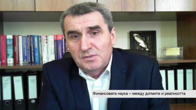 Проф. д-р Стефан Вачков, ръководител катедра „Финанси“ при Икономически университет - Варна. Снимка: Bloomberg TV Bulgaria