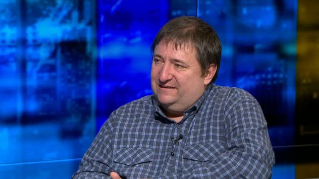 Михаил Рангелов, директор Медии, Форум за балкански транспорт и инфраструктура. Снимка: Bloomberg TV Bulgaria 