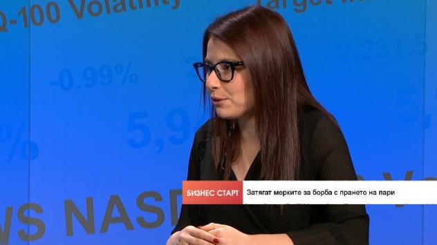 Елена Георгиева. Снимка: Bloomberg TV Bulgaria