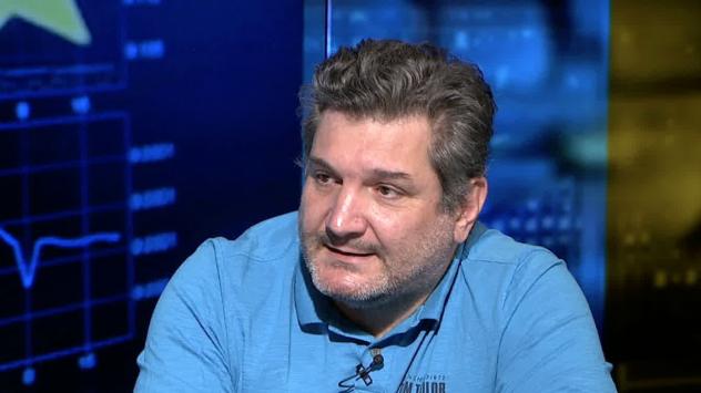 Георги Ганев, икономист и преподавател в СУ Св. Климент Охридски. Снимка: Bloomberg TV Bulgaria