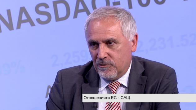 Любомир Кючуков, Институт за икономика и международни отношения. Снимка: Bloomberg TV Bulgaria
