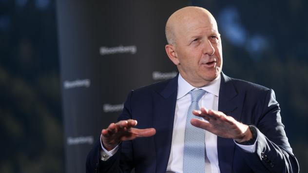 Главният изпълнителен директор на Goldman Sachs Дейвид Соломон. Снимка: Simon Dawson/Bloomberg