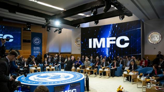 Годишната конференция на Международния валутен фонд (МВФ). Снимка: Al Drago/Bloomberg