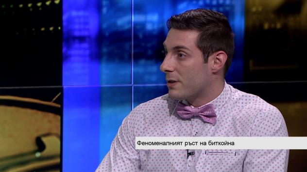 Владимир Сиркаров, пазарен анализатор. Снимка: Bloomberg TV Bulgaria