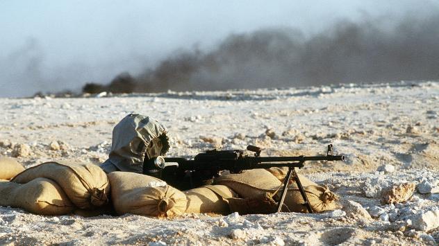 Войник от сирийската армия на военна демонстрация. Снимка: Wikipedia