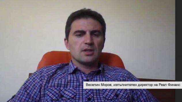 Веселин Моров, изпълнителен директор на Real Finans Снимка: Bloomberg TV Bulgaria