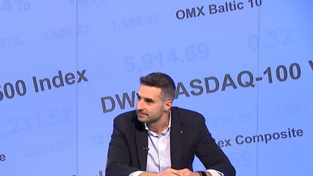 Андрей Стойчев, изп. директор на fintech групата RokSure. Снимка: Bloomberg TV Bulgaria 