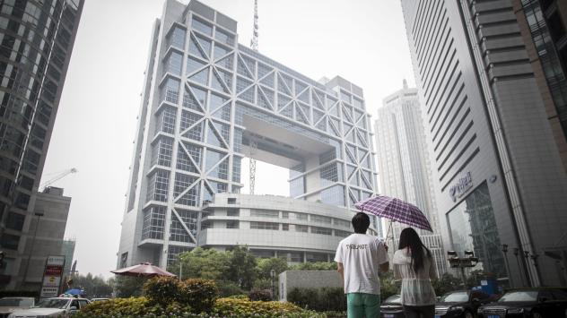 Шанхайската фондова борса, 22 септември 2015. Шанхай. Photographer: Qilai Shen/Bloomberg