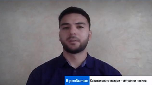 Мартин Митренев, форекс анализатор. Снимка: Bloomberg TV Bulgaria 