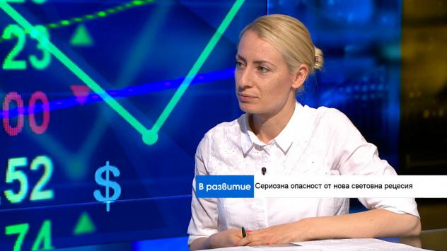 Д-р Магдалена Иванова, форекс редактор в Investor.bg. Снимка: Bloomberg TV Bulgaria