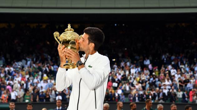 Новак Джокович защити титлата си на трева срещу най-великия на тази настилка. Снимка: Wimbledon.com