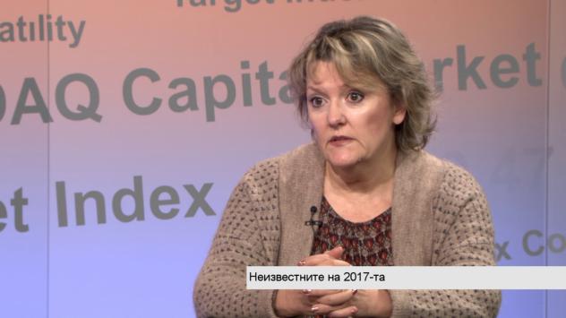  Любов Панайотова от фондация Европейски институт. Снимка: Bloomberg TV Bulgaria