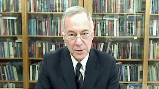 Проф. Стив Ханке. Снимка: Bloomberg TV Bulgaria 