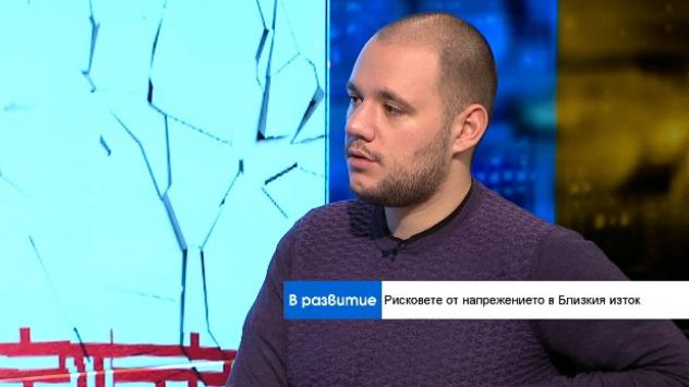 Калоян Константинов. Снимка: Bloomberg TV България