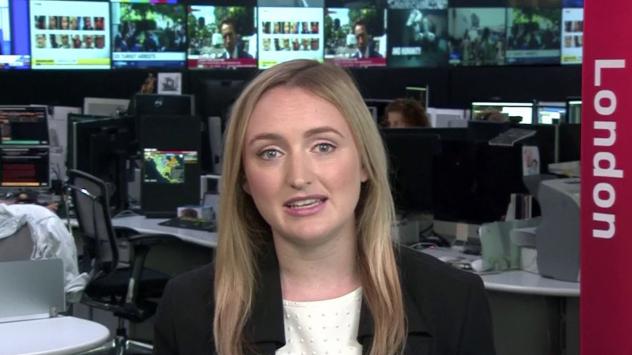 Сандра Килхоф от Bloomberg Лондон. Снимка: Bloomberg TV Bulgaria 