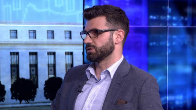 Кузман Илиев, водещ на Boom&amp;Bust. Снимка: Bloomberg TV Bulgaria 