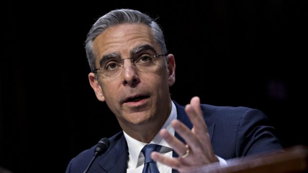 Дейвид Маркъс, вицепрезидент на Facebook и директор на Calibra пред финансовата комисия на Сената в САЩ. Вашингтон. 16 юли 2019. Photographer: Andrew Harrer/Bloomberg