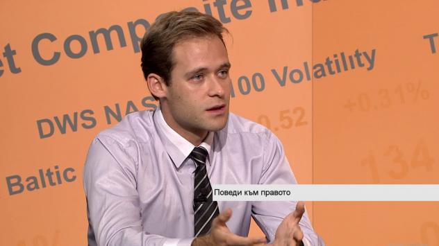 Васил Стойнов, основател на ПраВодач. Снимка: Bloomberg TV Bulgaria 