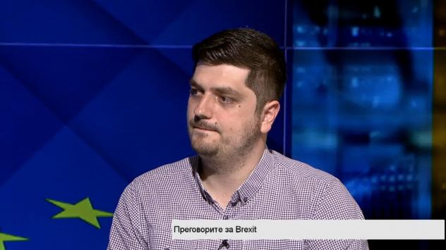 Калоян Правов, политолог, снимка: Bloomberg TV Bulgaria
