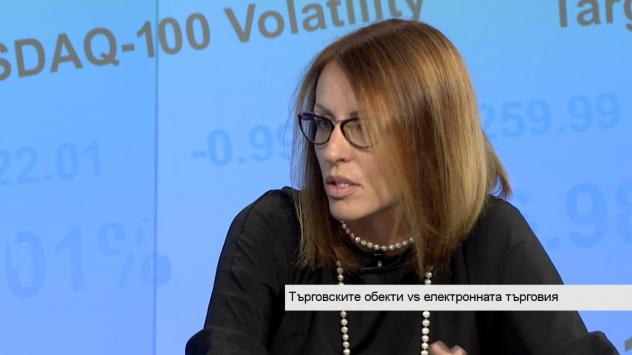 Боряна Пенева, мениджър търговски площи, Colliers. Снимка: Bloomberg TV Bulgaria