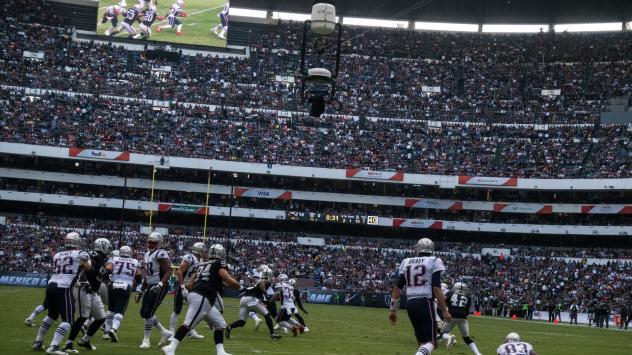 Мач на стадион Azteca в Мексико сити. Снимка: Cesar Rodriguez/Bloomberg