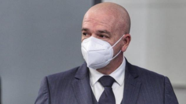 Ръководителят на Националния оперативен щаб генерал-майор проф. д-р Венцислав Мутафчийски. Снимка: Димитър Кьосемарлиев/ Investor Media Group