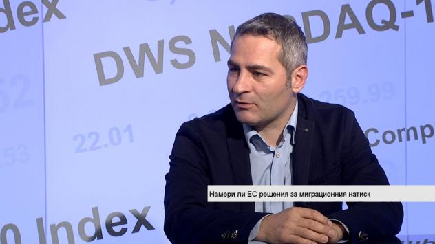 Любомир Стефанов, политолог. Снимка: Bloomberg TV Bulgaria