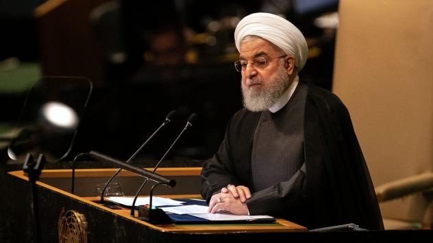 Президентът на Иран Хасан Рохани. Снимка: Jeenah Moon/Bloomberg
