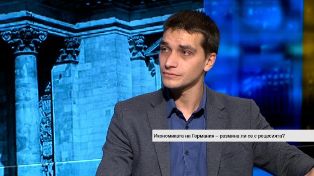 Йонко Чуклев, финансов анализатор. Снимка:Bloomberg TV Bulgaria