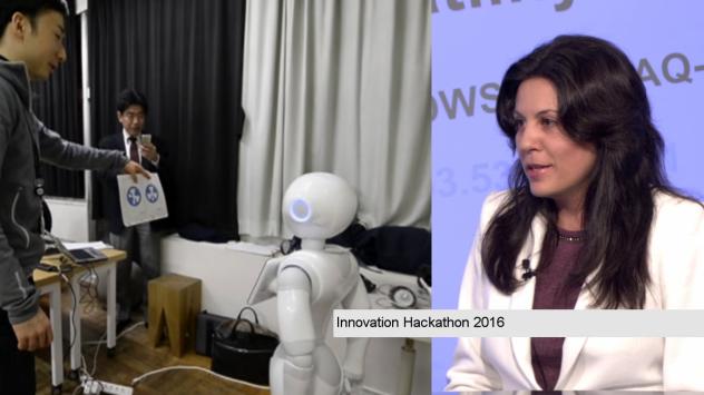 Леона Асланова от Innovation Starter. Снимка: Bloomberg TV Bulgaria