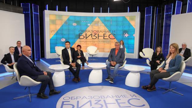Конференция Образование и бизнес: Иновации vs. Конспирации, студио Bulgaria ON AIR, 20 октомври 2020г. Снимка: Димитър Кьосемарлиев, Investor Media Group