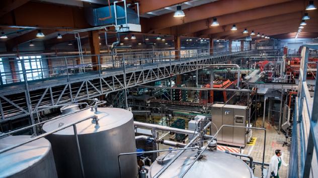 Фаблрика на SABMiller в Будапеща. снимка: Akos Stiller/Bloomberg