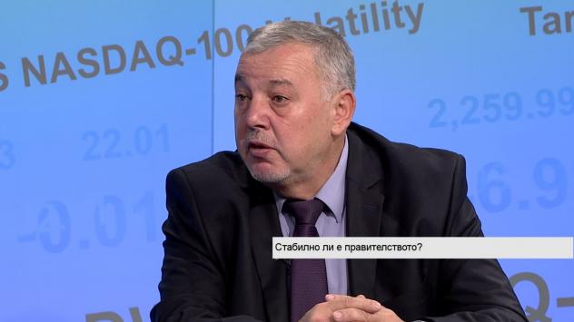 Емил Георгиев, политолог. Снимка: Bloomberg TV Bulgaria