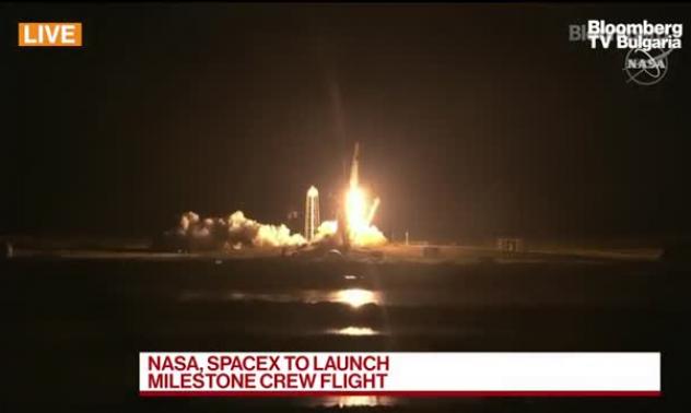 Втори пилотиран полет на SpaceX