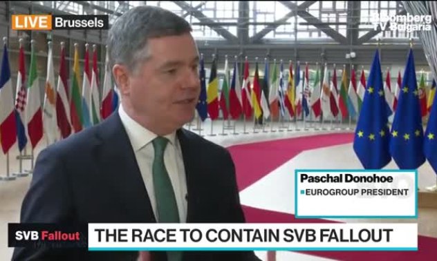 Донахю: Еврозоната има много ограничена експозиция към SVB