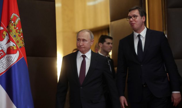 Връзките между Путин и Вучич са обтегнати заради войната в Украйна 