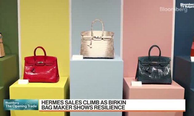 Продажбите на Hermes се увеличават на фона на устойчивото търсене на чанти