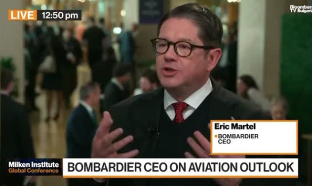 Bombardier: Трендът на бизнес самолетите расте
