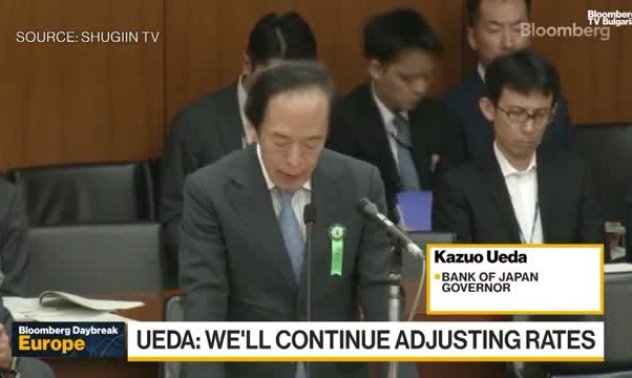 Казуо Уеда: Японската централна банка ще продължи да изменя лихвите, както е нужно