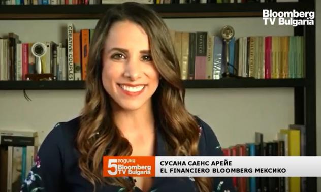 Сусана Саенс Арейе, Bloomberg Мексико: Останете на върха на финансовите новини в България 