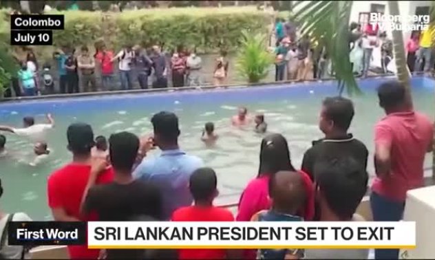 Президентът на Шри Ланка е на път да напусне поста си