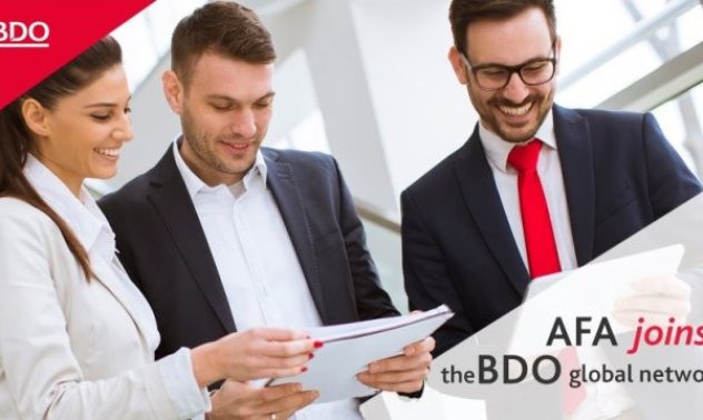Водещата българска одиторска и консултантска  фирма АФА  се присъединява към BDO 