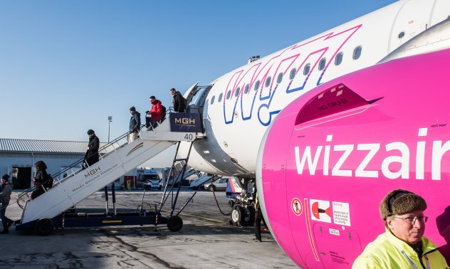 Wizz Air свива целите си за растеж заради приземени самолети