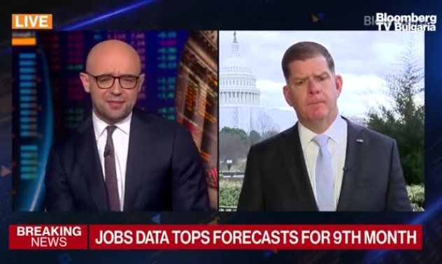 Марти Уолш се надява скоро фирмите отново да започнат да наемат